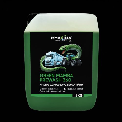 Mmaxima Green Mamba Prewash 360 habosító előmosó szuperkoncentrátum 5kg